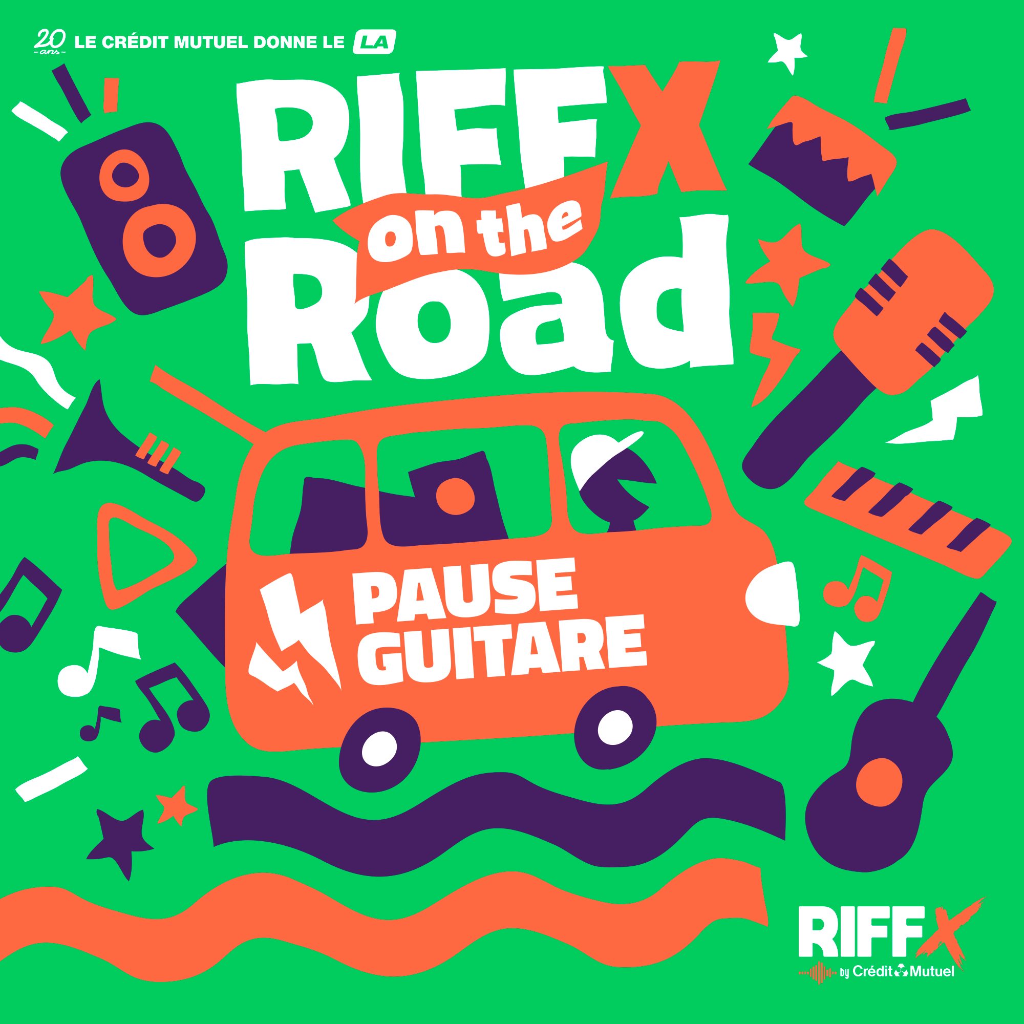 RIFFX on the Road au festival Pause Guitare Sud de France